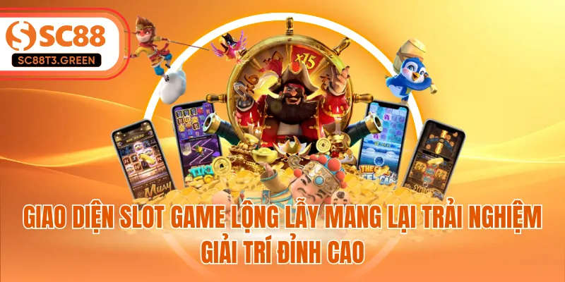 Giao diện slot game lộng lẫy mang lại trải nghiệm giải trí đỉnh cao
