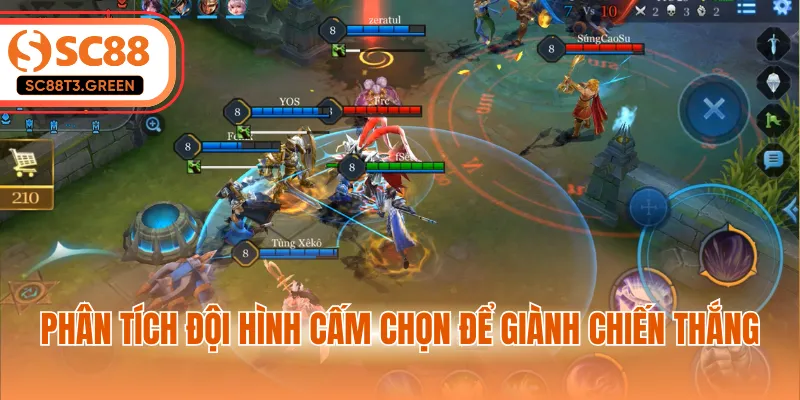 Phân tích đội hình cấm chọn để giành chiến thắng